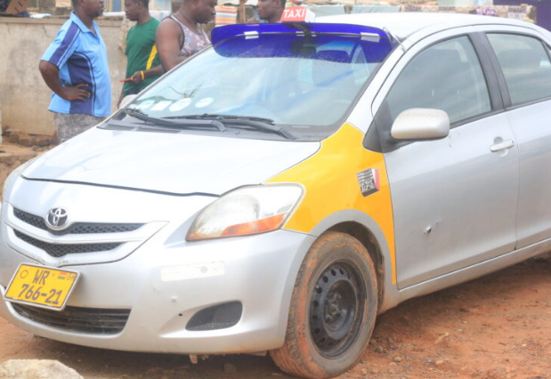 Armed robber shoots Effiakuma taxi driver 2 1