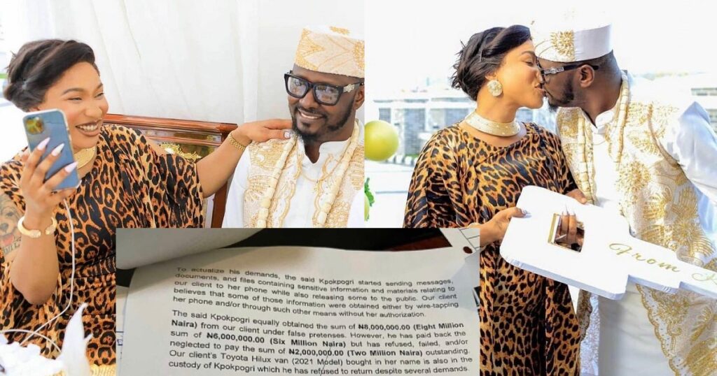 Actress Tonto Dikeh’s Ex-boyfriend Prince Kpokpogri Allegedly Arrested ...