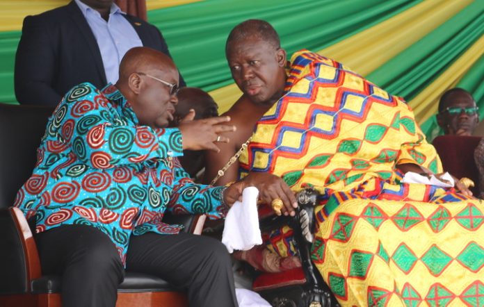 Otumfuo Descends On Government For Lack Of Development