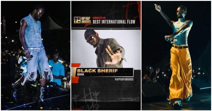 Black Sherif bags BET awards ‘Best International Flow’ nomination