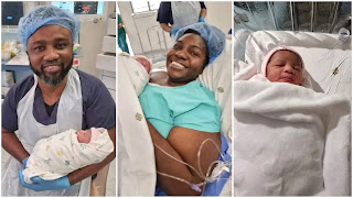 Joy as Couple welcomes beautiful child after 13 Years of Waiting (Photos)