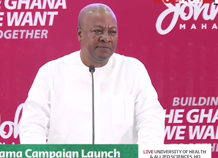 In accordance with Article 71, I will eliminate ex-gratia payments when elected - Mahama