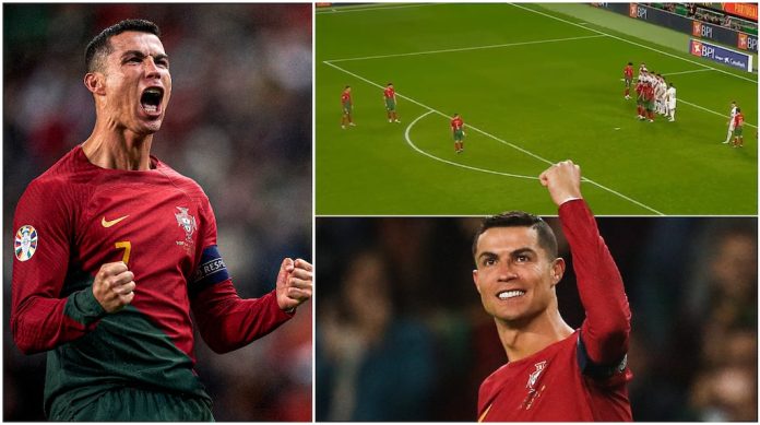 Ronaldo breaks men’s international caps record, scores double for Portugal