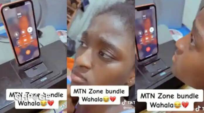 Unhappy lady calls MTN office over suspension of Zone bundle
