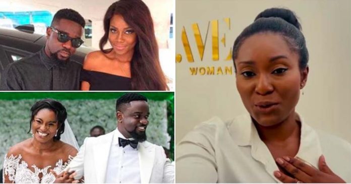 Sarkodie's wife flaunts wedding ring in new video