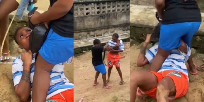 Gang members up to beat up lady who used their ‘contribution money’ to buy iPhone 13 [Video]