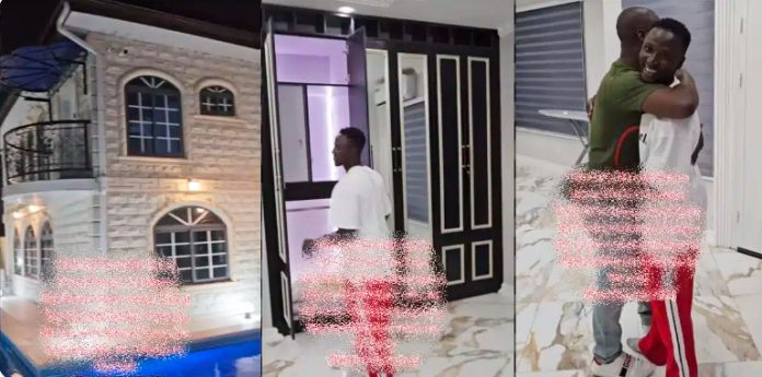 Abroad-based man who sends money to brother impressed to see house built