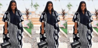 Jackie Appiah flaunts her Ghc 18k Bubbery bag